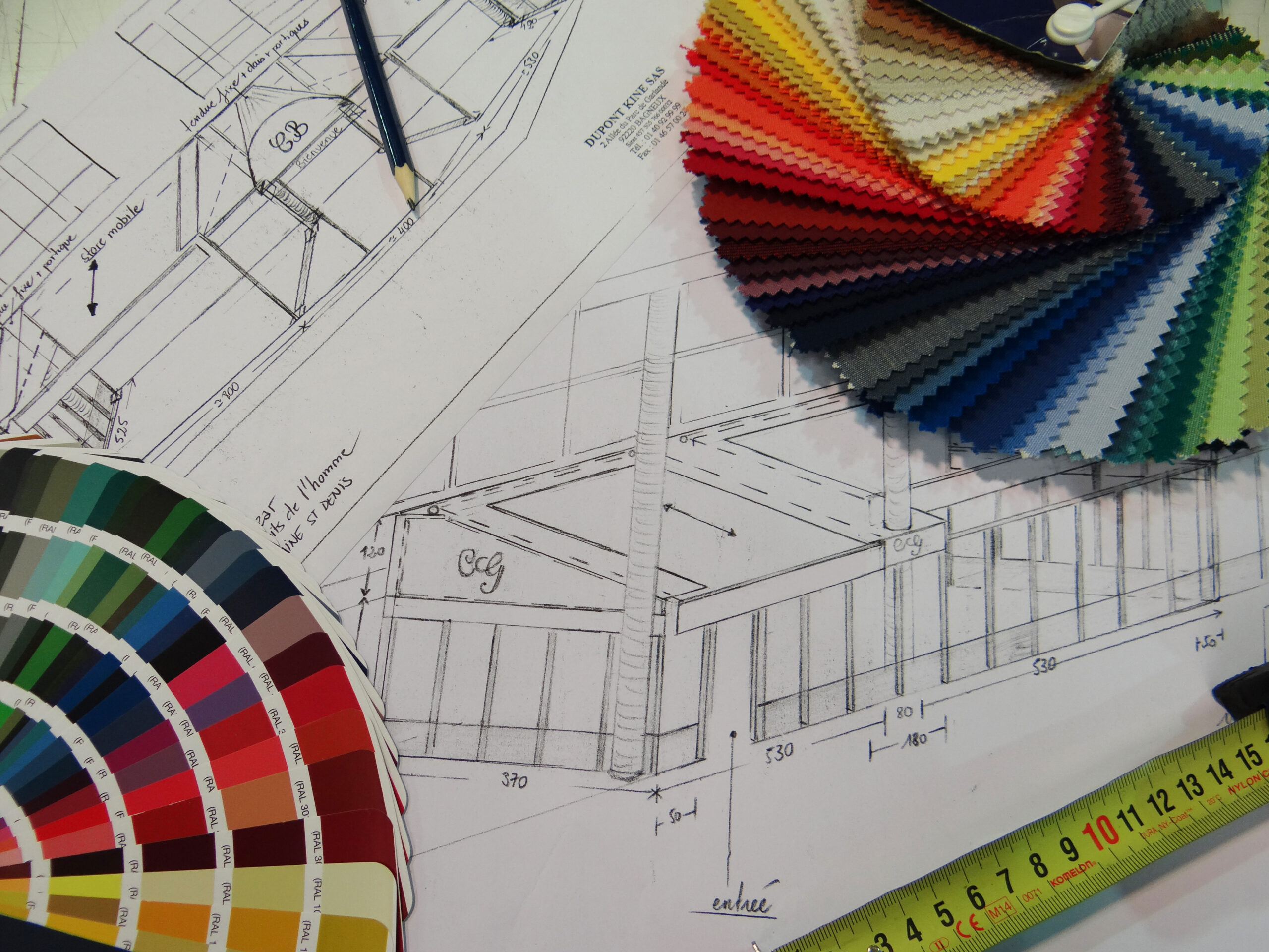 conception stores sur mesure