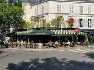 Brasserie Boheme Boulogne Billancourt après rentoilage