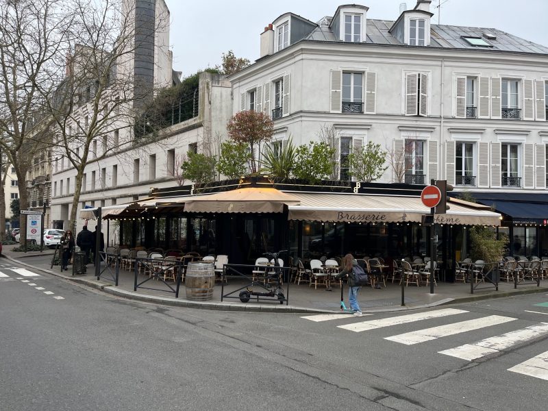 brasserie Bohême avant rentoilage